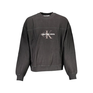 Calvin Klein Black Cotton Sweatshirt