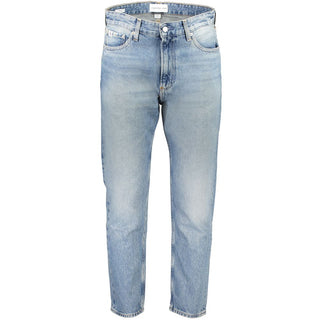 Calvin Klein Blue Cotton Men Jeans