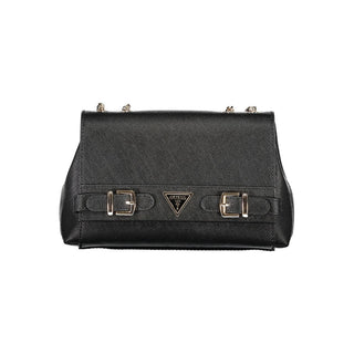 Guess Jeans Black Polyethylene Handbag