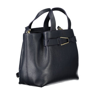 Coccinelle Blue Leather Handbag