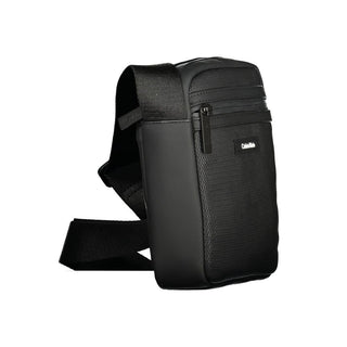 Calvin Klein Black Polyester Men Shoulder Bag