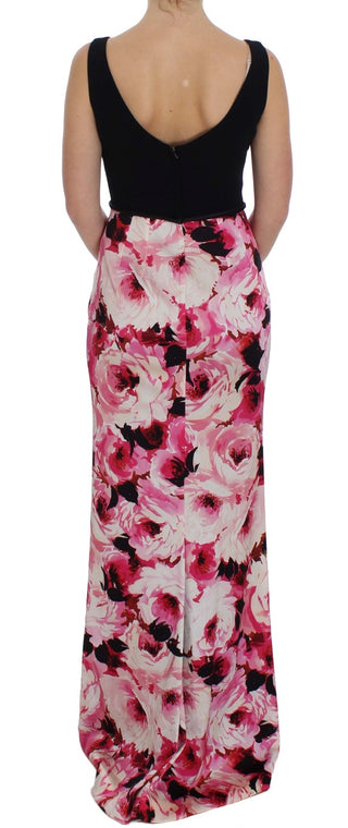 Dolce &amp; Gabbana Floral Elegance Sheath Long Dress