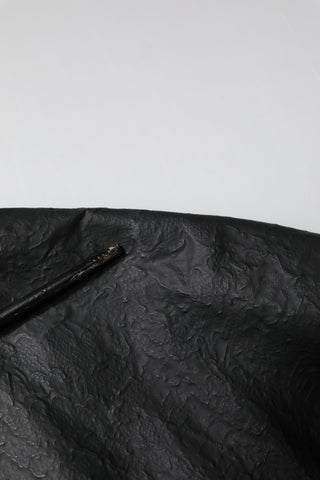 Dolce & Gabbana Black Cotton Short Sleeves V-neck T-shirt