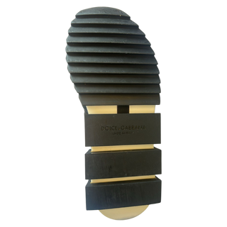 Dolce & Gabbana Black Mesh Sorrento Trekking Sneakers Shoes