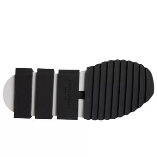 Dolce & Gabbana Black Mesh Sorrento Trekking Sneakers Shoes