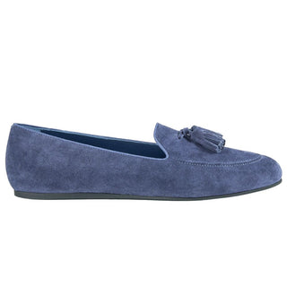 Charles Philip Blue Calfskin Loafer