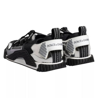 Dolce & Gabbana Multicolor Lace Up Low Top NS1 Sneakers Shoes