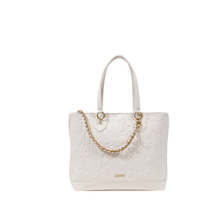 Liu Jo Cream Polyethylene Handbag