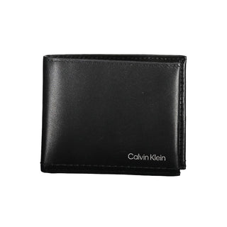 Calvin Klein Black Leather Men Wallet