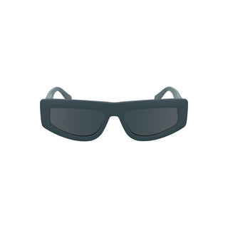 Calvin Klein Blue Bio-Based Fabric Women Sunglass