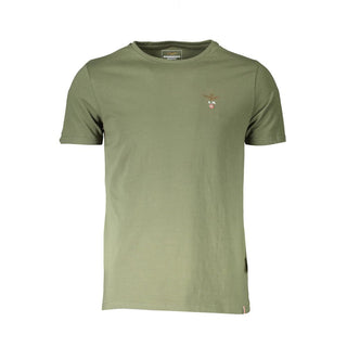 Aeronautica Militare Green Cotton Men Underwear Shirt