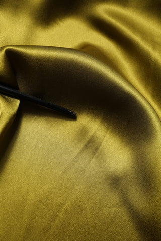 Dolce & Gabbana Green Ascot Collar Long Sleeves Blouse Top