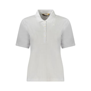 K-WAY White Cotton Women Polo Shirt