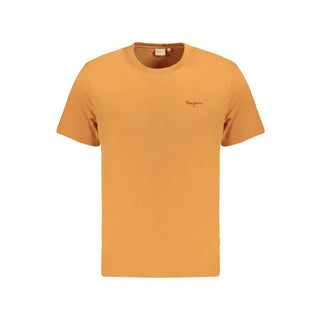 Pepe Jeans Orange Cotton T-Shirt