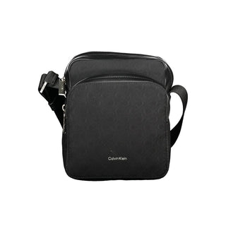 Calvin Klein Black Polyester Men Shoulder Bag