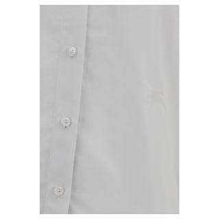 Burberry White Cotton Dress Shirt