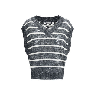 Brunello Cucinelli Striped Vest