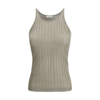 Brunello Cucinelli Lurex Tank Top