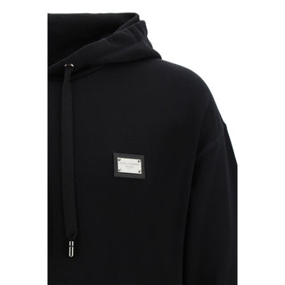 Dolce & Gabbana Black Cotton Sweatshirt