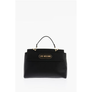 Moschino LOVE removable shoulder strap faux leather bag