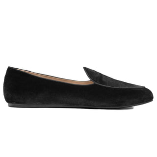 Charles Philip Black Velvet Loafer