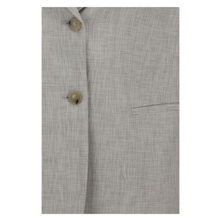 Forte_Forte Fil à fil oversized Blazer