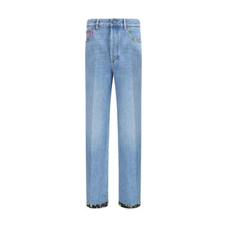 Valentino Jeans with floral details