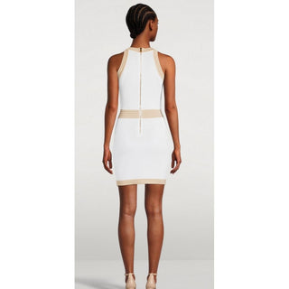 Balmain White Viscose Women Dress