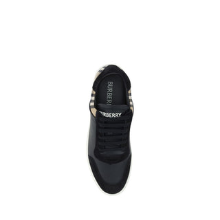 Burberry Multicolor Calf Leather Bos Taurus Low Top Sneakers
