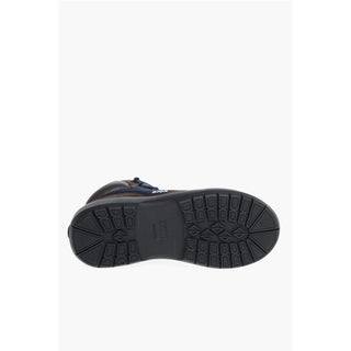Dior Leather HIKING Booties with Canvas Inserts
