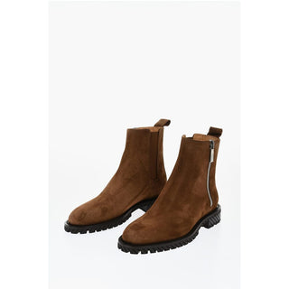 Off-White Suede COMBAT Booties