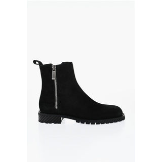 Off-White Suede COMBAT Booties