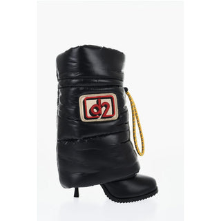Dsquared² Quilted Nylon PUFFY Boots with Drawstringed Closure 10cm