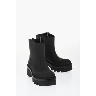 Chloé Rubber solid Color Ankle Boots with Heel 6cm