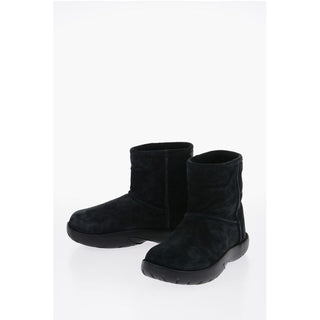 Bottega Veneta Shearling SNAP Ankle Boots with Logo Application