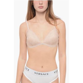 Armani EMPORIO Lace Triangle Bra with Lurex Trims