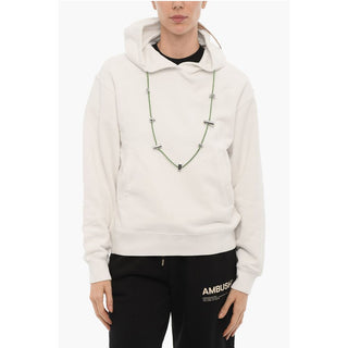 Ambush Solid Color STOPPERS Hoodie with Removable Chain