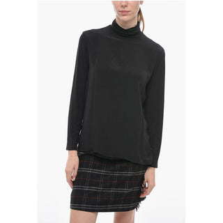 Woolrich Viscose and Silk Turtleneck Sweater