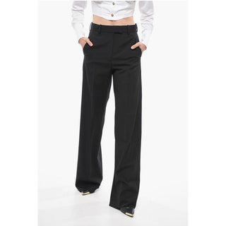 Valentino Wool High-waisted Pants