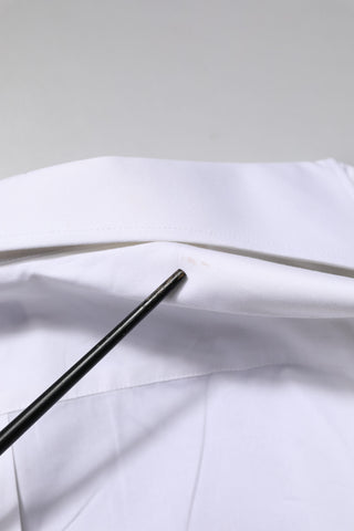 Dolce & Gabbana White MARTINI Long Sleeves Dress Formal Shirt