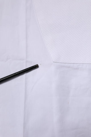 Dolce & Gabbana White Bib Cotton Poplin GOLD Formal Shirt