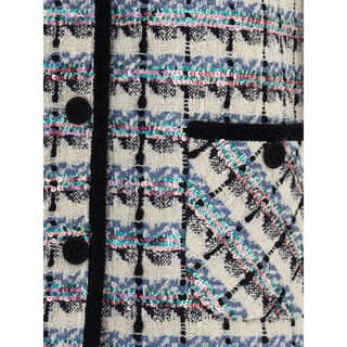 Valentino Tweed Vest with sequins