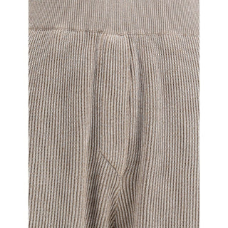 Brunello Cucinelli Ribbed lurex Pants