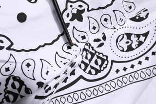 Dolce & Gabbana White MARTINI Bandana Print Formal Shirt