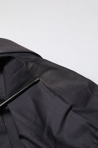 Dolce & Gabbana Blue Cotton GOLD Long Sleeves Formal Shirt