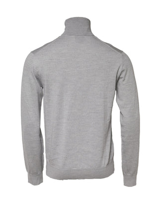 Dolce & Gabbana Gray Long Sleeve Turtleneck Pullover Sweater