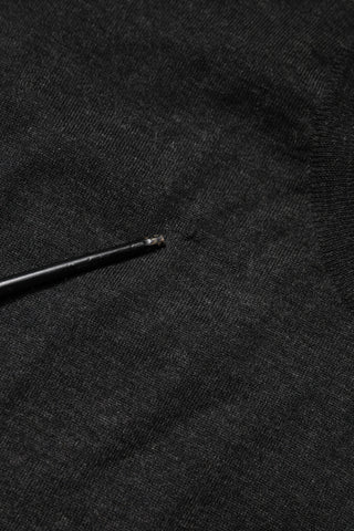 Dolce & Gabbana Gray Long Sleeve Crew Neck Pullover Sweater