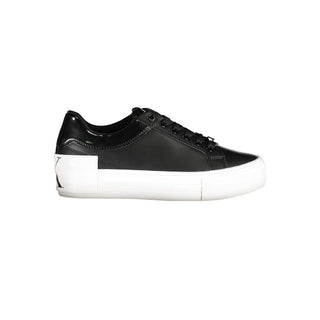 Calvin Klein Black Polyester Sneaker