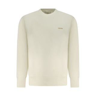 Calvin Klein Beige Cotton Sweatshirt