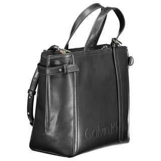 Calvin Klein Black Polyester Handbag